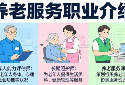 长护险全面铺开，老年人能力评估师、长期照护师、养老服务师傻傻分不清？一张表搞懂！_长期护理师资讯信息网